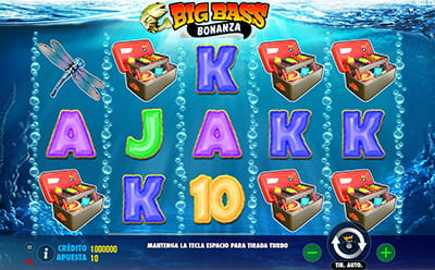 Tragamonedas Big Bass Bonanza en el casino online Betway Chile