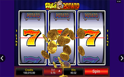 Premios de la slot Couch Potato