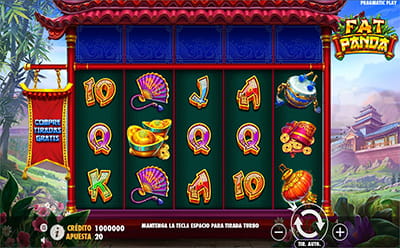 Tragamonedas Fat Panda en el casino online chileno Gate777