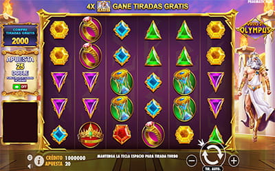 Tragamonedas The Gates of Olympus en el casino online chileno Leo Vegas