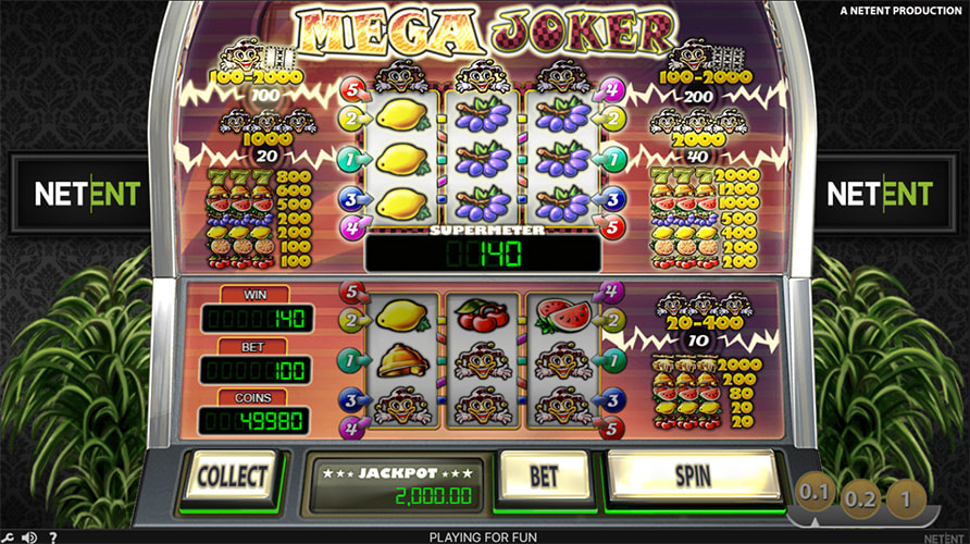 Jugar Mega Joker gratis en línea