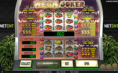 Supermeter en Mega Joker