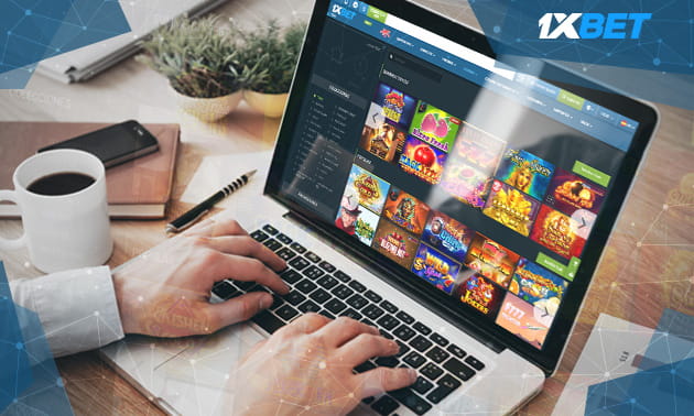 Vista general del casino online 1xBet