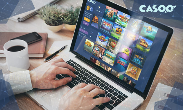 Vista general del casino online Casoo