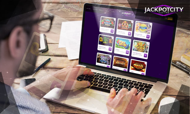 Vista general del casino online JackpotCity