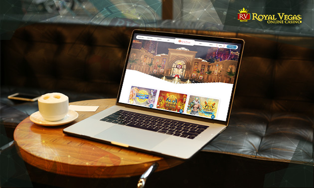 Vista general del casino online Royal Vegas