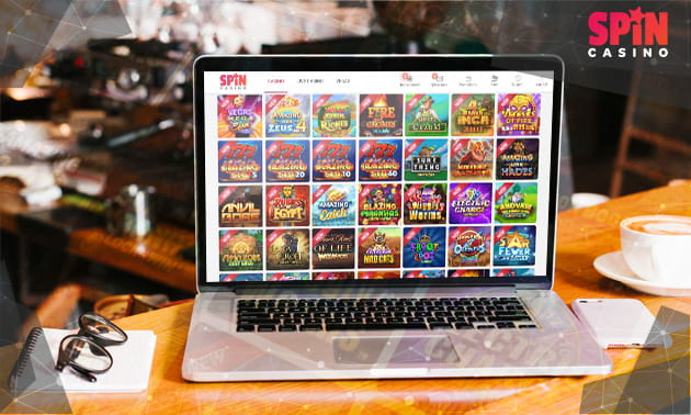 Vista general del casino online Spin Casino