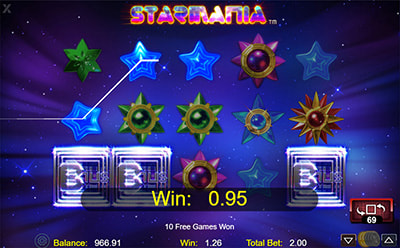 Bono del juego Starmania