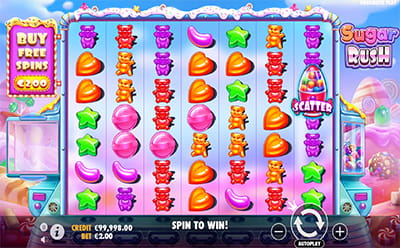 Tragamonedas The Sugar Rush en el casino online chileno 888casino